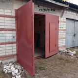 Гаражные ворота, сталь 3 мм. Петрозаводск.