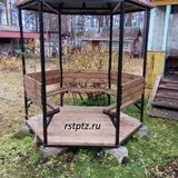 Беседки на участок из металла. Петрозаводск.