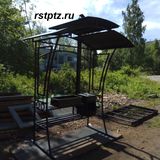 Мангал с крышей