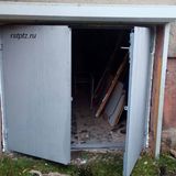 Гаражные ворота, сталь 3 мм, Петрозаводск