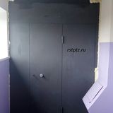 Перегородка в подъезде, стальные двери, Петрозаводск.