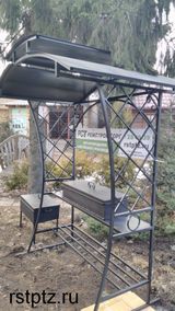 Шашлык под крышей
