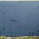 Гаражные ворота, сталь 3 мм