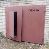 Гаражные ворота, сталь 3 мм. Петрозаводск.