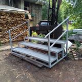 Крыльцо металлическое