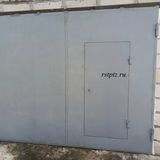 Ворота в гараж от компании Ремстройторг, г. Петрозаводск.