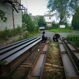 Колонны на каркасное здание.
