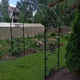 Садовая арка от компании РСТ, г. Петрозаводск.