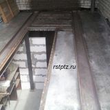 Устройство заезда под машину со сливом воды