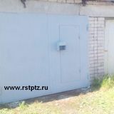 Распашные ворота, в гараж, сталь 3 мм