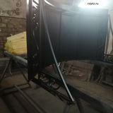 Козырёк над входом. Металлические козырьки. Петрозаводск. Карелия.