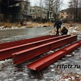 Подготовка конструкций для монтажа.