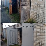 Гаражные ворота, сталь 3 мм. Петрозаводск.