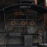 Мангал с крышей. Петрозаводск.