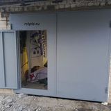 Гаражные ворота от компании РСТ, г. Петрозаводск, сталь 3 мм.