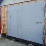 Гаражные ворота, сталь 3 мм. Петрозаводск.