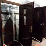 Молотковая окраска двери, Петрозаводск.