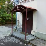 Козырёк из стального листа