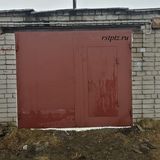 Ворота металлические в гараж от компании Ремстройторг