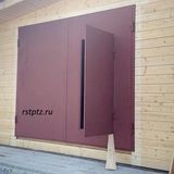 Гаражные ворота, сталь 3 мм. Петрозаводск.