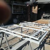 Ворота на участок под обшивку