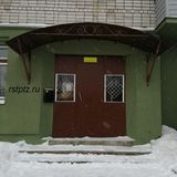 Козырёк над подъездом. Петрозаводск.