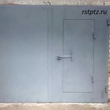 Гаражные ворота, сталь 3 мм. Петрозаводск.