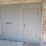 Ворота в гараж от компании Ремстройторг, г. Петрозаводск.