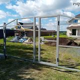 Ворота на участок от компании Ремстройторг, г. Петрозаводск.