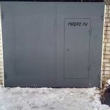 Гаражные ворота, сталь 3 мм