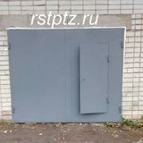 Гаражные ворота, сталь 3 мм