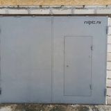 Ворота в гараж от компании Ремстройторг, г. Петрозаводск.