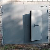 Гаражные ворота, сталь 3 мм. Петрозаводск.