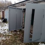 Ворота в гараж от производителя. Сталь 3 мм. Петрозаводск. Карелия.
