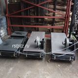 Стадия сборки мотобуксировщика