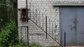 Перила металлические 3500 за м. п.
