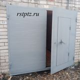 Гаражные ворота, сталь 3 мм. Петрозаводск.