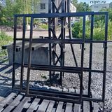 Распашные металлические ворота на участок от компании Ремстройторг, г. Петрозаводск.