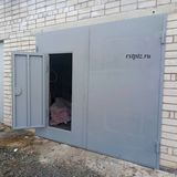 Ворота в гараж от компании Ремстройторг, г. Петрозаводск.