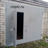 Гаражные ворота, сталь 3 мм. Петрозаводск.