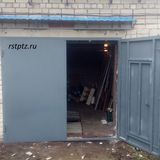 Гаражные ворота, сталь 3 мм. Петрозаводск.