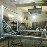 Козырёк металлический